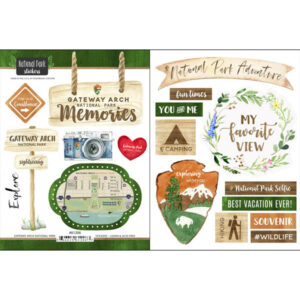 SCRAPBOOK CUSTOMS GATEWAY ARCH NATIONAL PARK