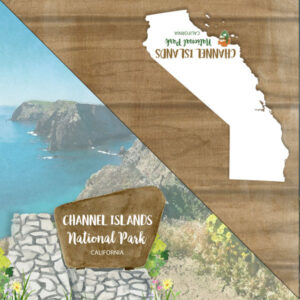 SCRAPBOOK CUSTOMS 12X12 CHANNEL ISLANDS NATIONAL PARK