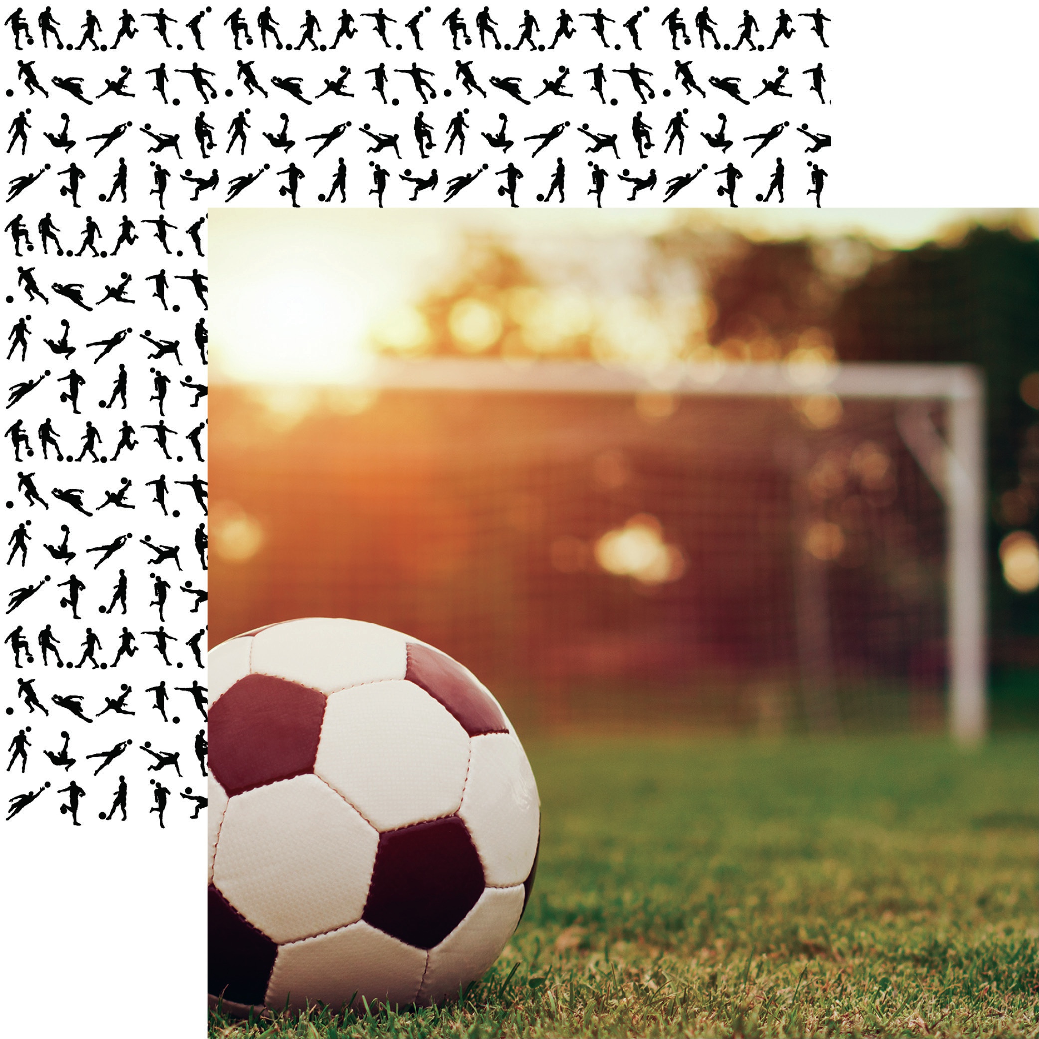 REMINISCE GAME DAY SOCCER 12X12 SOCCER 1