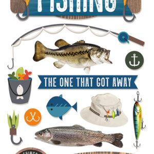 Paper House 3D I'd Rather Be Fishing