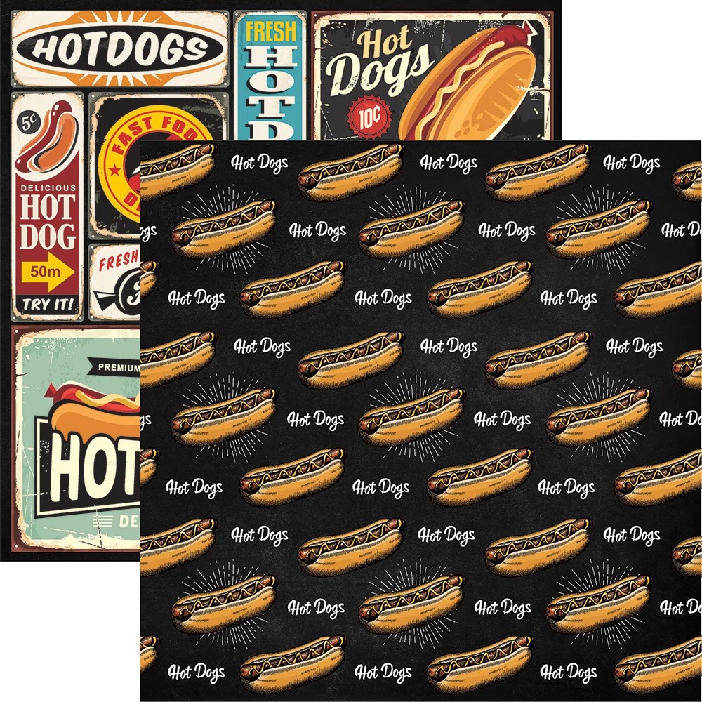 REMINISCE FOOD TRUCK FEST 12X12 HOT DOGS