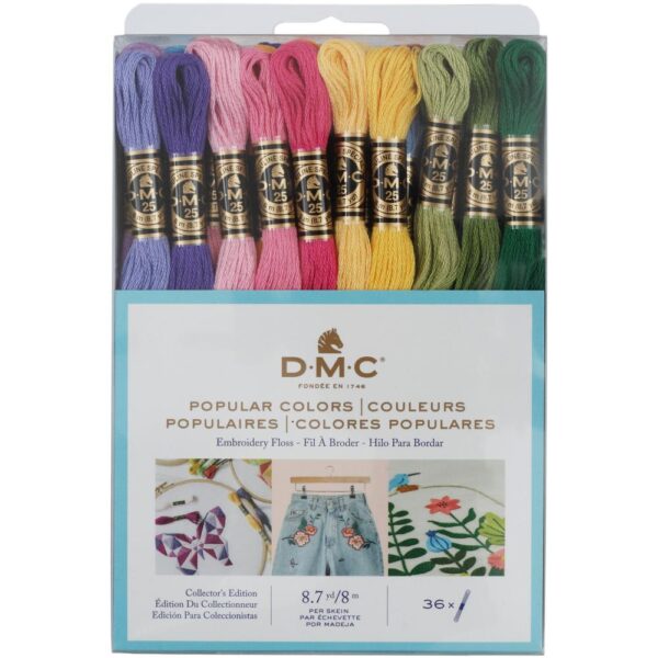 DMC Corp Popular Colors Floss DMC Corp Popular Colors Floss