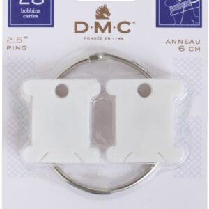 DMC Corp Floss Bobbins With Ring