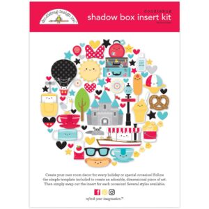 DOODLEBUG SHADOW BOX INSERT FUN AT THE PARK