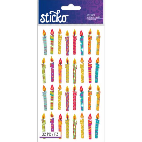 Sticko Sticker Birthday Candle Repeat Sticko Sticker Birthday Candle Repeat