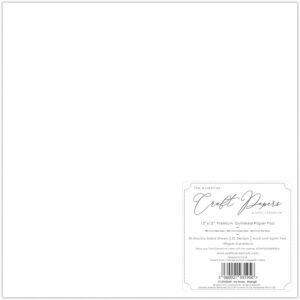 CRAFTERS CONSORTIUM CRAFT PAPER 12X12 INK DROPS MIDNIGHT