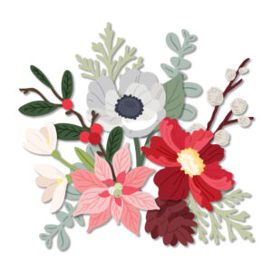 Honey Bee Lovely Layers: Mini Holiday Florals Honey Cuts