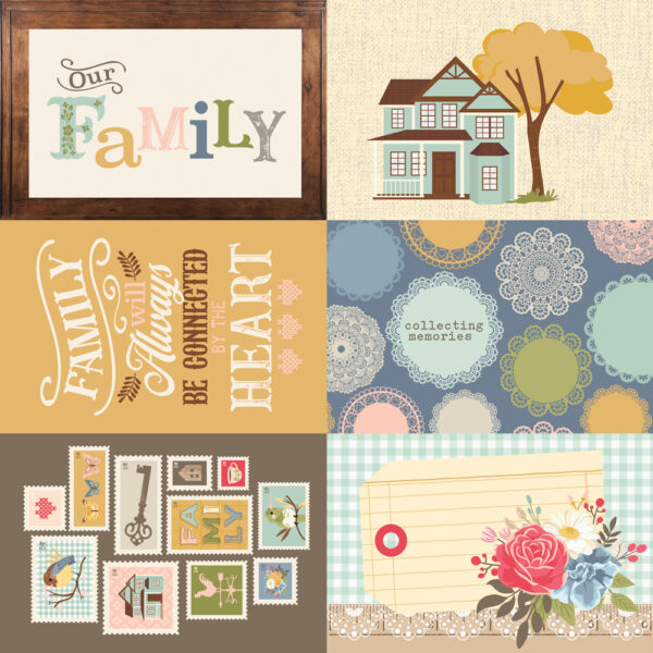 Simple Stories Front Porch 12X12 4X6 Elements