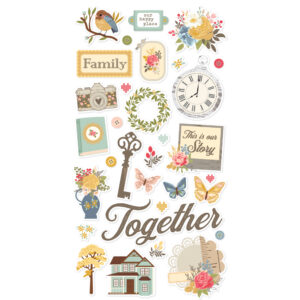 Simple Stories Front Porch 6X12 Chipboard