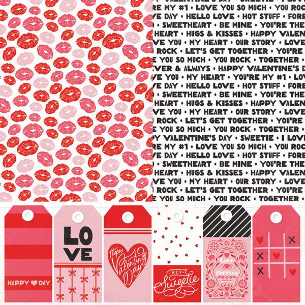 Photo Play Love Notes 12X12 Be Mine