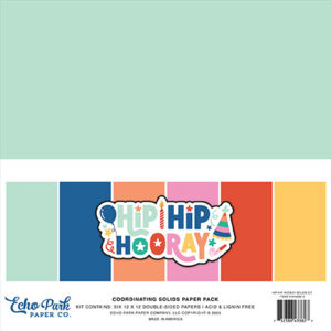 Echo Park Hip Hip Hooray Solids Kit