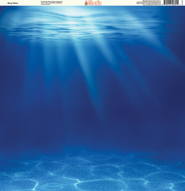 REMINISCE E&V H20 12X12 DEEP WATER