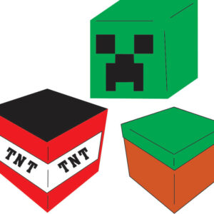Petticoat Parlor Minecraft Cubes