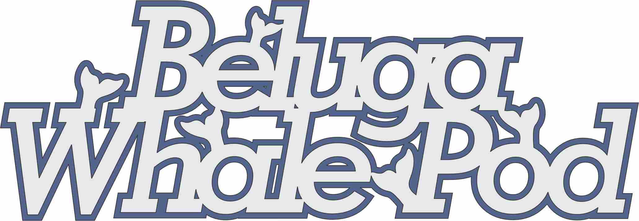 Petticoat Parlor Beluga Whale Pod