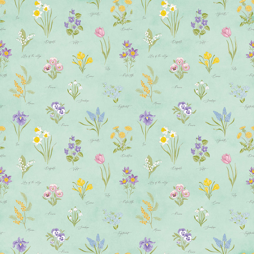 Photo Play Easter Sunday 12X12 Flower Garden