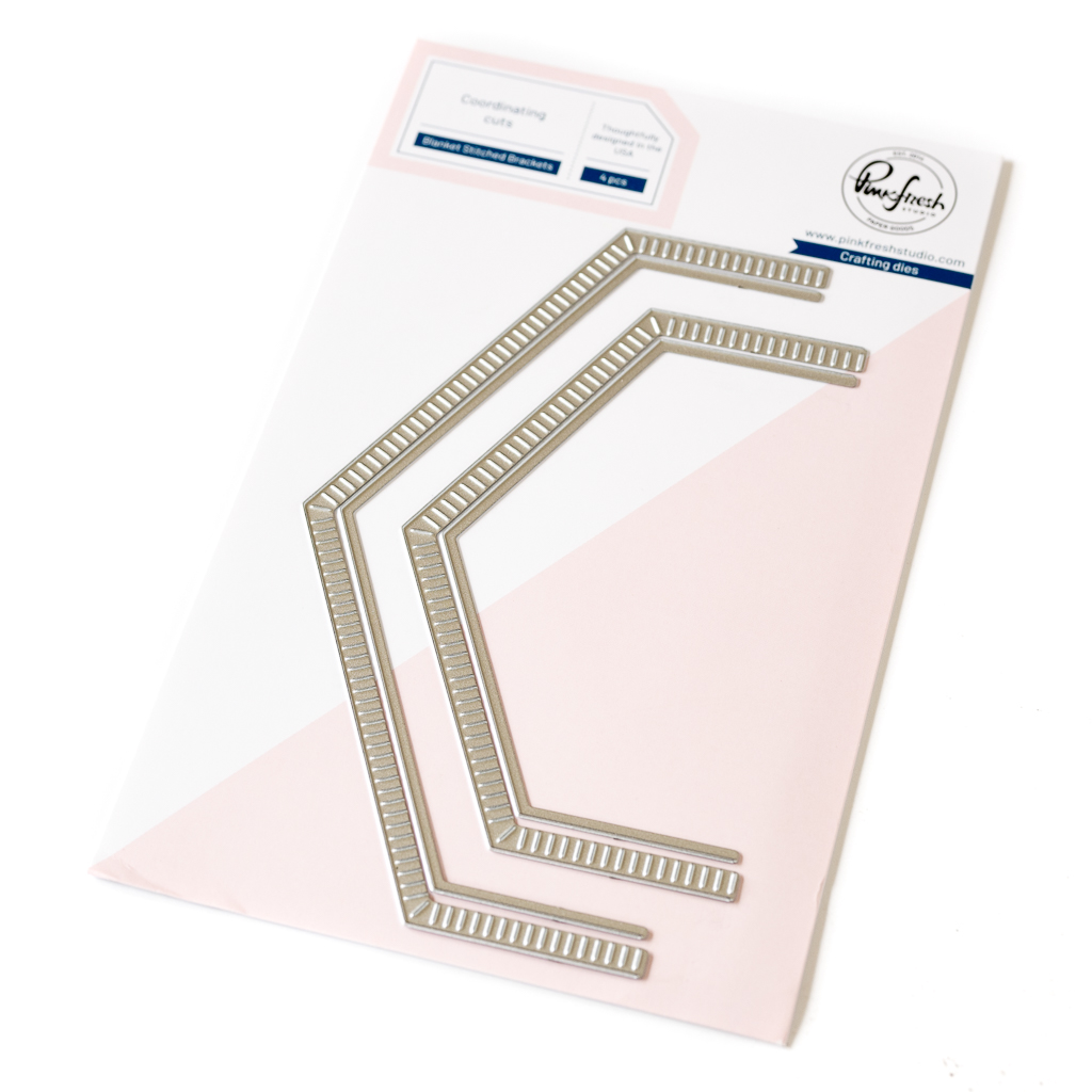 Pinkfresh Die Blanket Stitched Brackets
