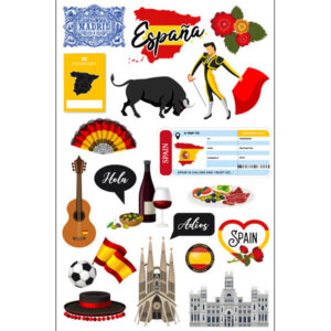 SCRAPBOOK CUSTOMS LASER DIE CUT SPAIN