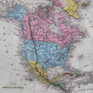 SCRAPBOOK CUSTOMS 12X12 NORTH AMERICA VINTAGE