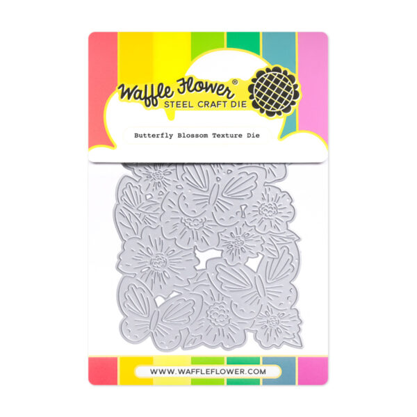Waffle Flower Die Butterfly Blossom Texture Waffle Flower Die Butterfly Blossom Texture