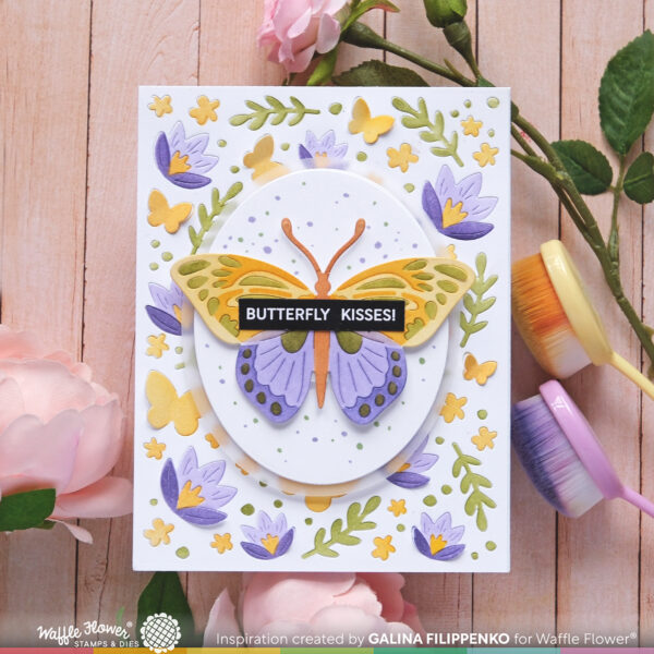 Waffle Flower Die Crocus Flutter