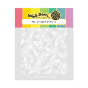 Waffle Flower Stencil Mod Blossom