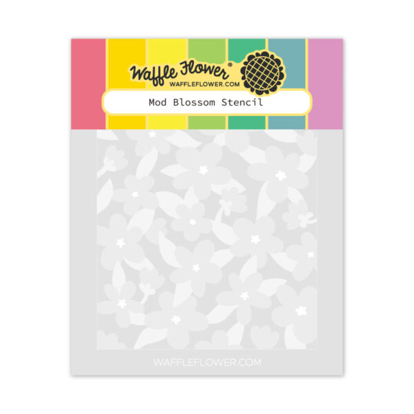 Waffle Flower Stencil Mod Blossom