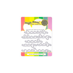 Waffle Flower Die Overlapping Hugs Additions Matching
