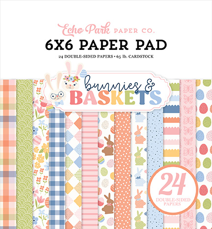 Echo Park Bunnies & Baskets 6X6 Paper Pad