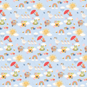 Echo Park Blossoms & Bees Girl 12X12 Springtime Friends