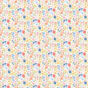 Echo Park Blossoms & Bees Girl 12X12 Growing Stems