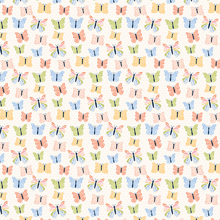 Echo Park Blossoms & Bees Girl 12X12 4X4 Journaling Cards