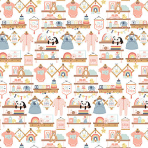 Echo Park Baby On Board Girl 12X12 Baby Girl Nursery