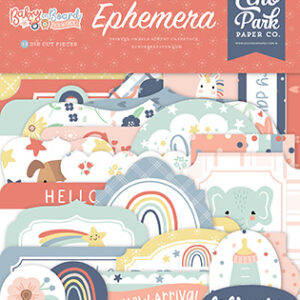 Echo Park Baby On Board Girl Ephemera