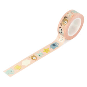 Echo Park Baby On Board Girl New Arrival Animals Washi Tape