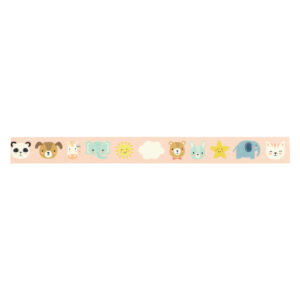 Echo Park Baby On Board Girl New Arrival Animals Washi Tape
