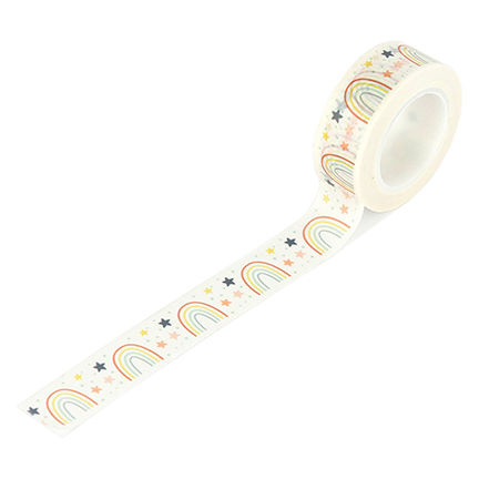 Echo Park Baby On Board Girl Rainbows and Stars Washi Tape