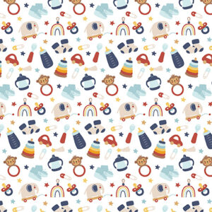 Echo Park Baby On Board Boy 12X12 It's A Boy Essentials