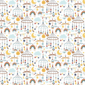 Echo Park Baby On Board Boy 12X12 Sleep Tight Mobiles