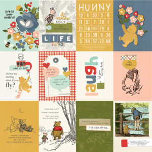 Simple Stories Say Cheese Classic Pooh 12X12 3X4 Elements