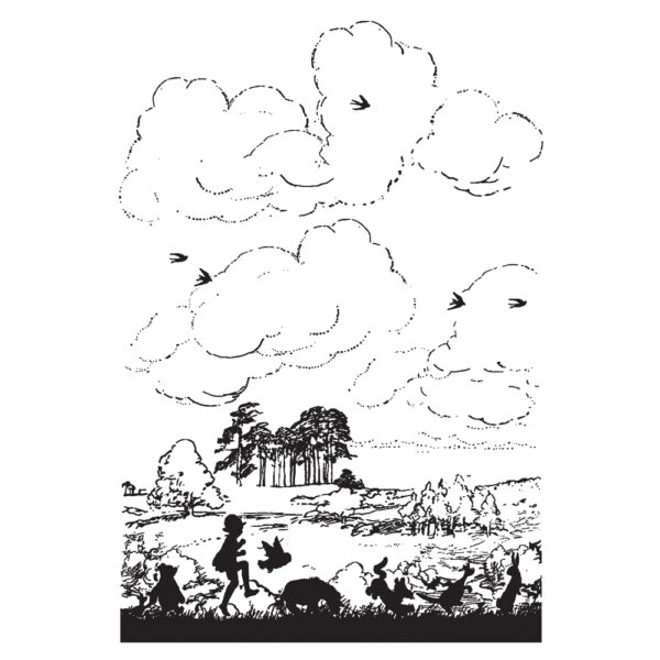 Simple Stories Say Cheese Classic Pooh Grand Adventure Stamp