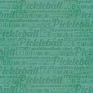 Simple Stories Pickleball 12X12 It's A Big Dill!