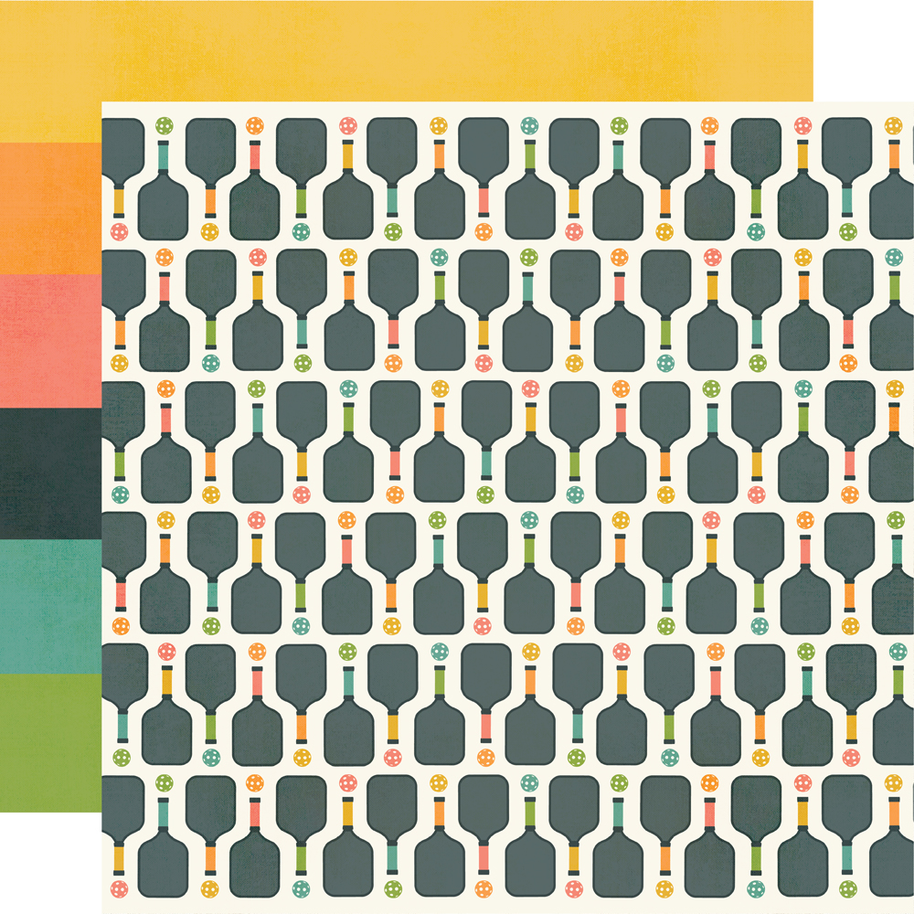 Simple Stories Pickleball 12X12 Just Dink It!