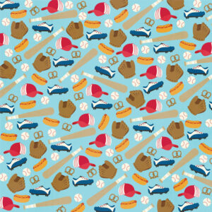 Simple Stories Baseball 12X12 Hey, Batter-batter!