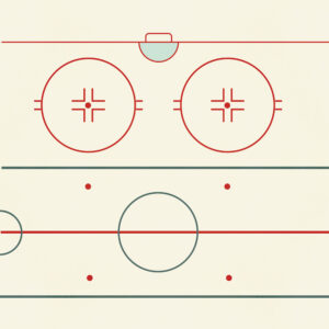 Simple Stories Hockey 12X12 Face Off