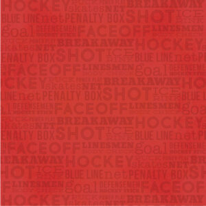 Simple Stories Hockey 12X12 Penalty Box