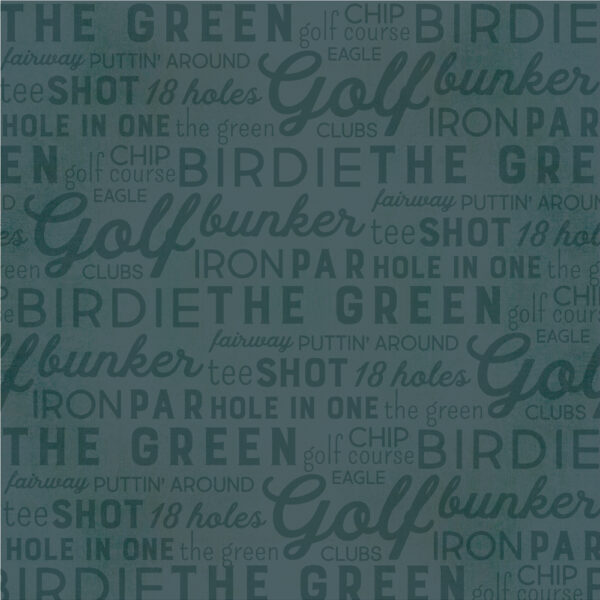 Simple Stories Golf 12X12 On Par