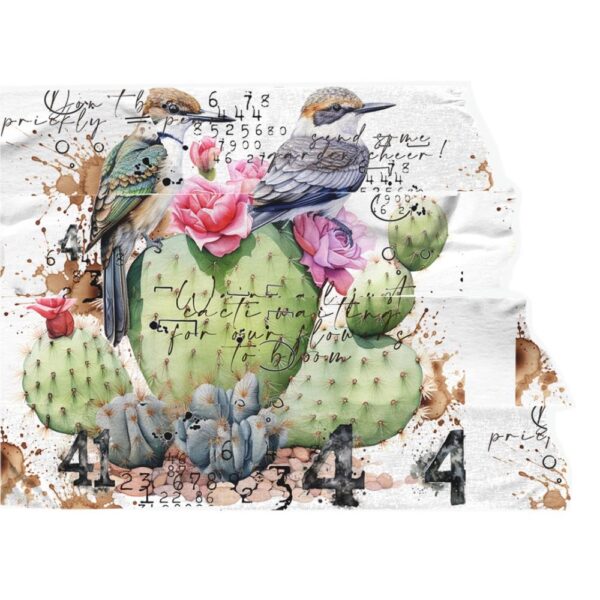 AALL CREATE WASHI PRICKLY BLOOMS