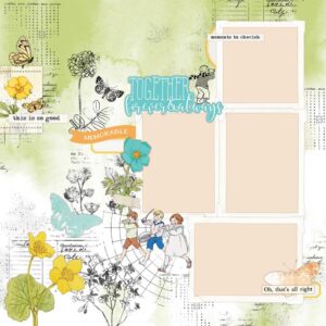 49 & Market Toddler Time Page Kit