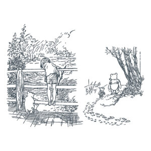 Spellbinders Say Cheese Classic Pooh Betterpress Bundle in Collaboration With Simple Stories