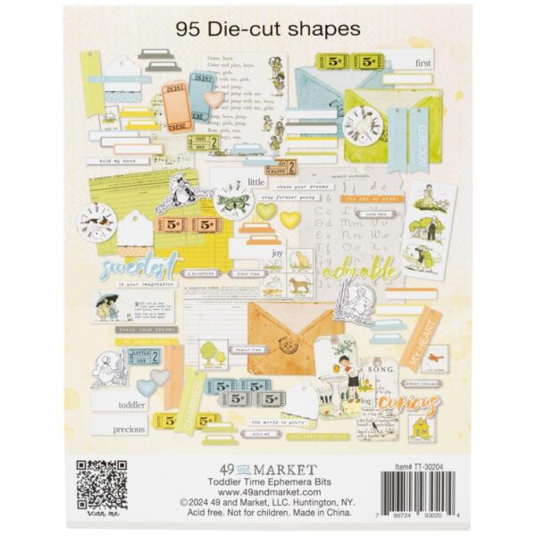 49 & MARKET TODDLER EPHEMERA BITS